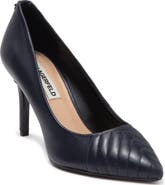 KARL LAGERFELD PARIS Roulle Quilted Pointed Toe Pump