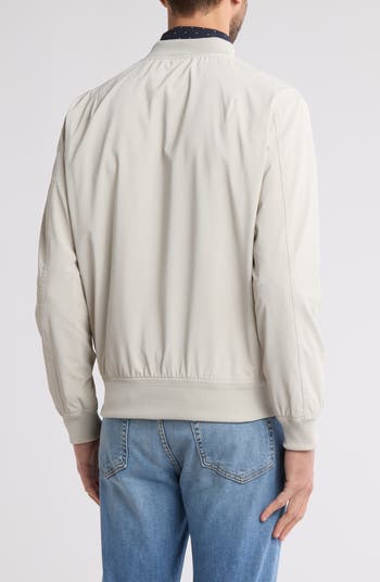 ジャケット Off-White SS25 DENIM BOMBER (OWEK006S25DEN001 4010) Off-White ow meteor moon varsity bomber jacket