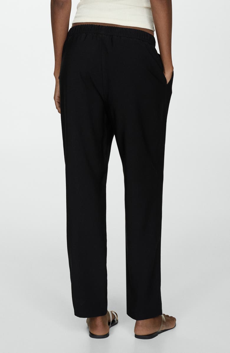 MANGO Elastic Waist Jogger Trousers, Alternate, color, 