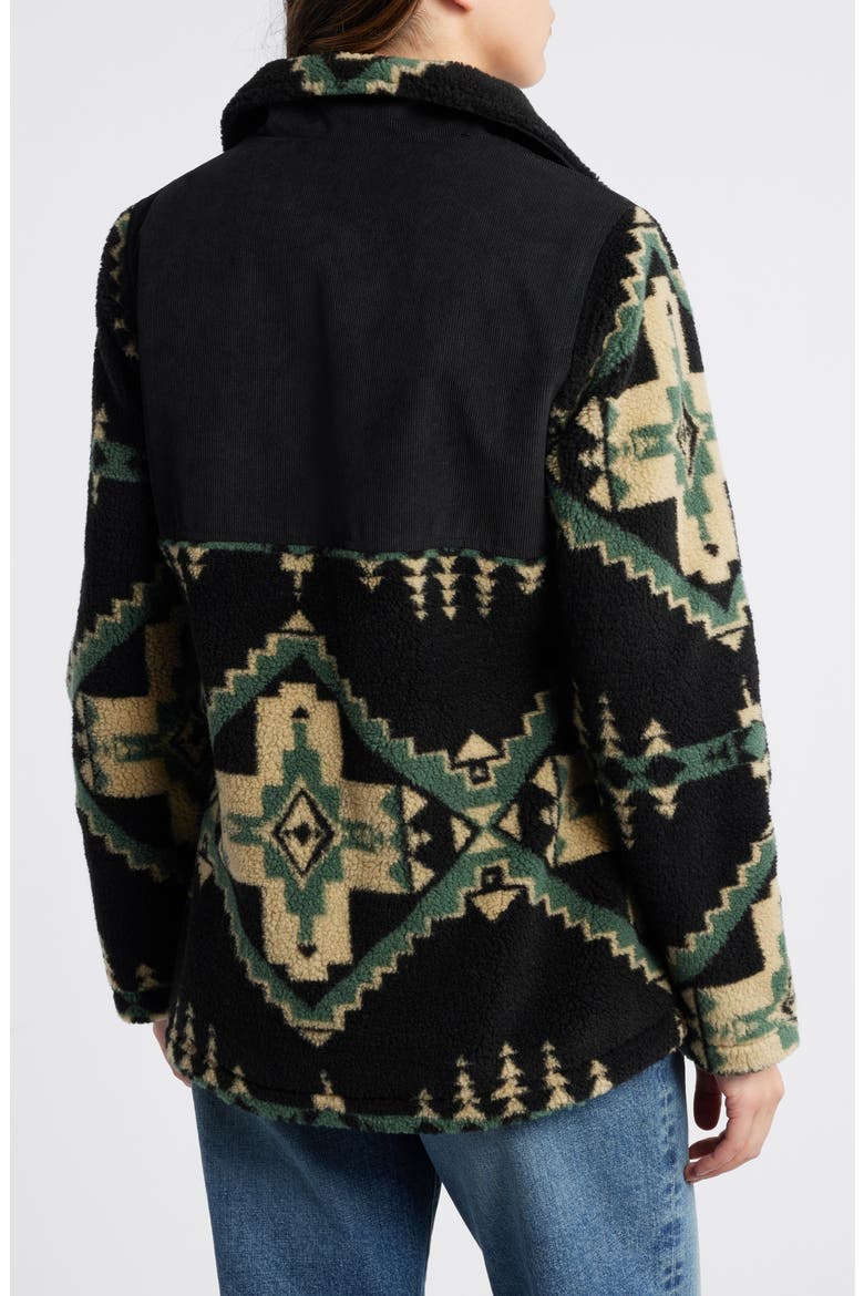 Madrona Mixed Media Coat, Alternate, color, FOUR CORNERS HUNTER