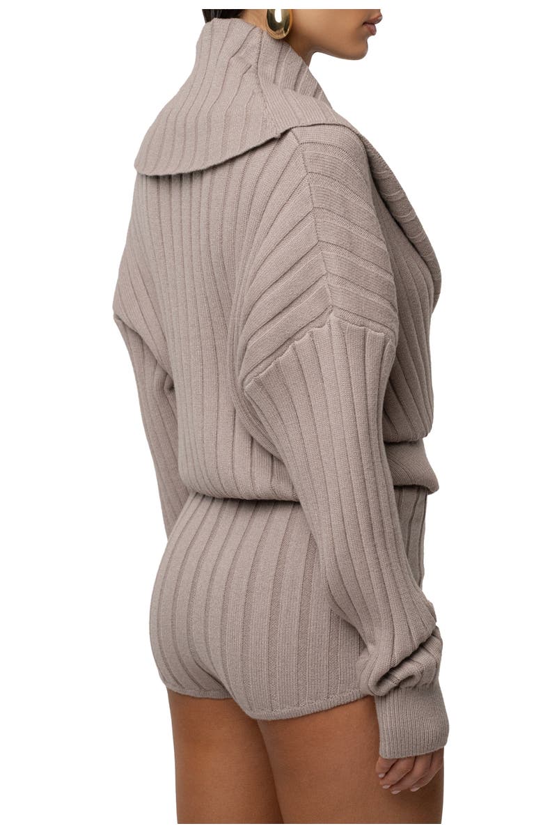 JLUXLABEL Ease Forward Knit Top, Alternate, color, Taupe