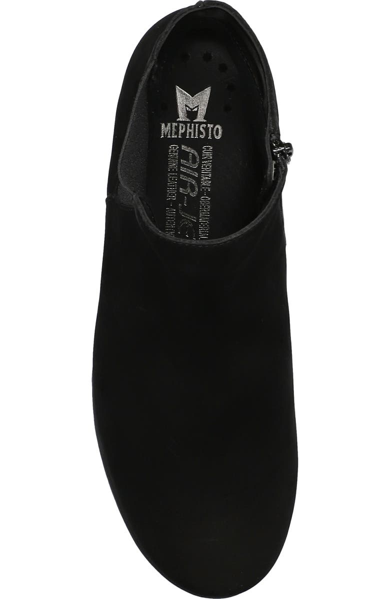 Mephisto Rafaelle Zip Bootie, Alternate, color, Black