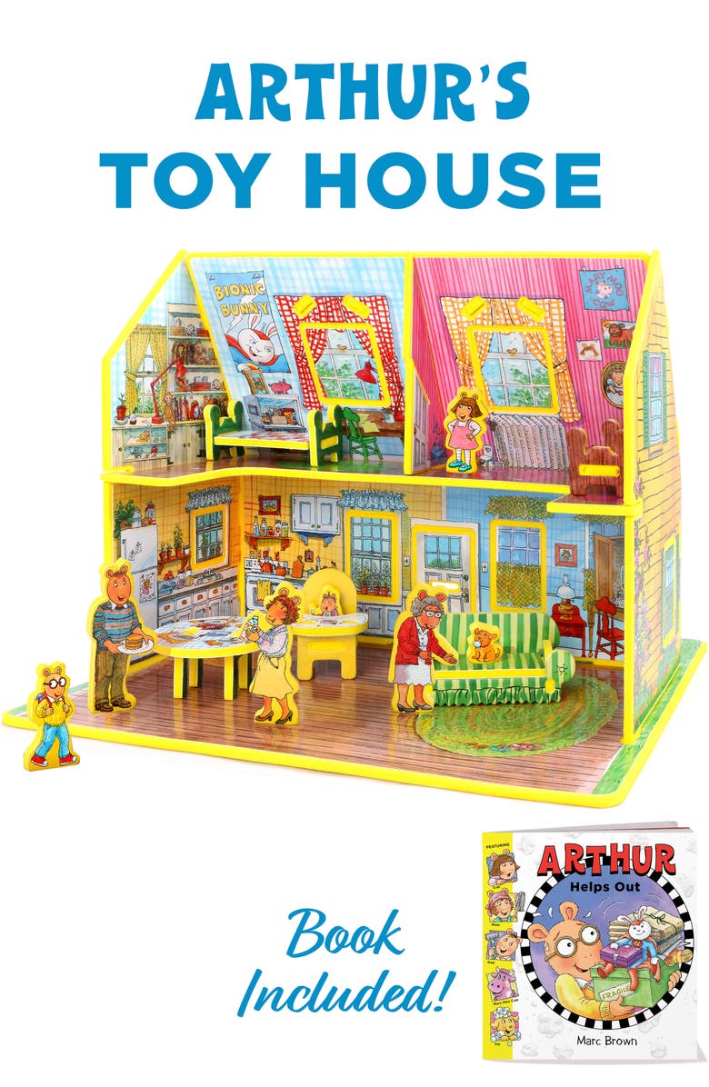Storytime Story Time 'Arthur Helps Out' Book & Toy House Play Set, Alternate, color, 
