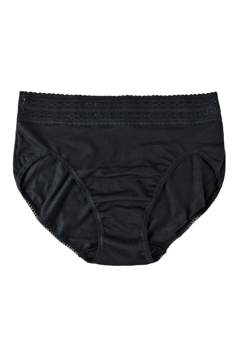 Dream French Briefs, Alternate, color, BLACK