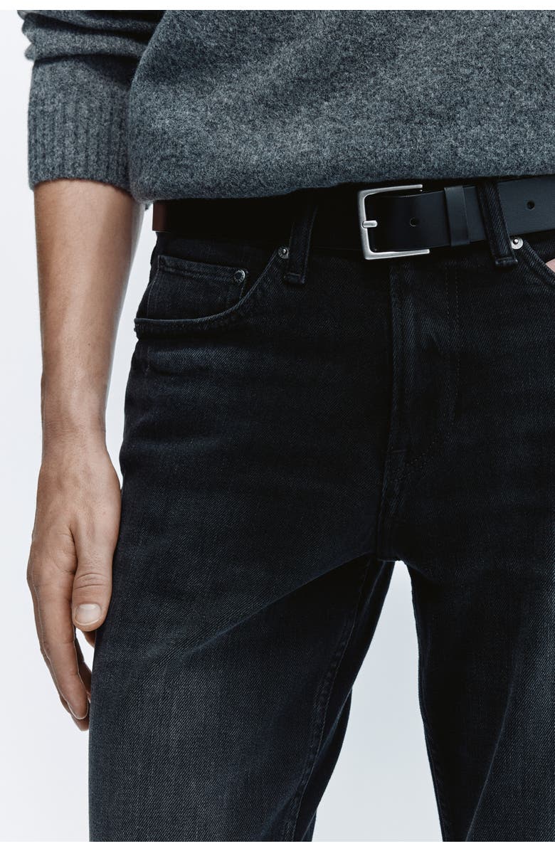 H&M Slim Jeans, Alternate, color, Black