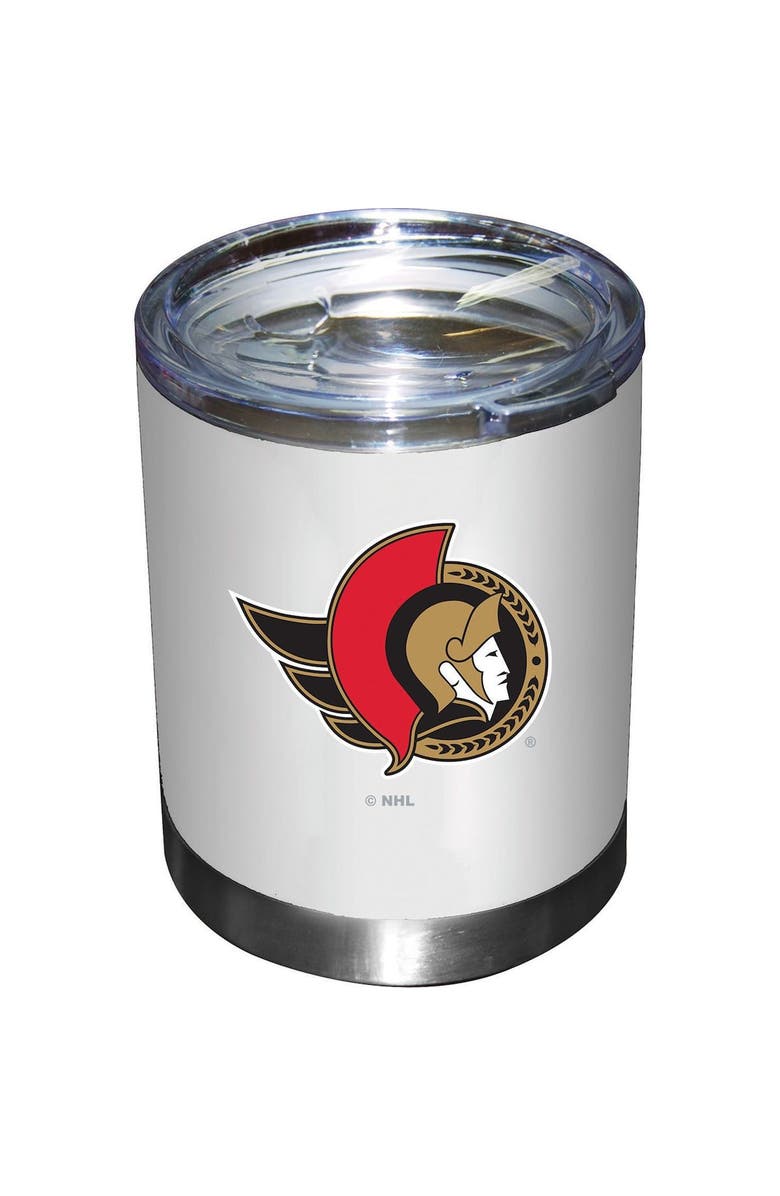 THE MEMORY COMPANY Ottawa Senators 12oz. Team Lowball Tumbler, Main, color, White