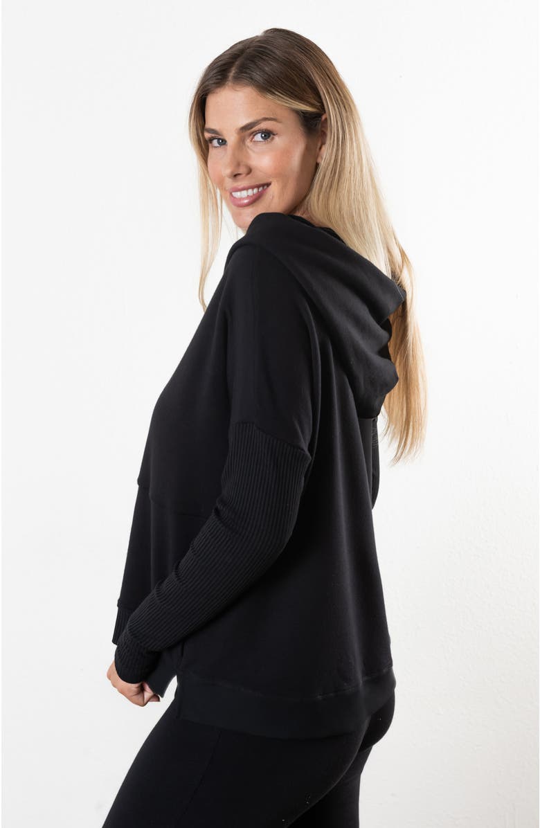 JJwinks Built-In Shelf Hoodie Fleece Pullover Sweatshirt, Alternate, color, 