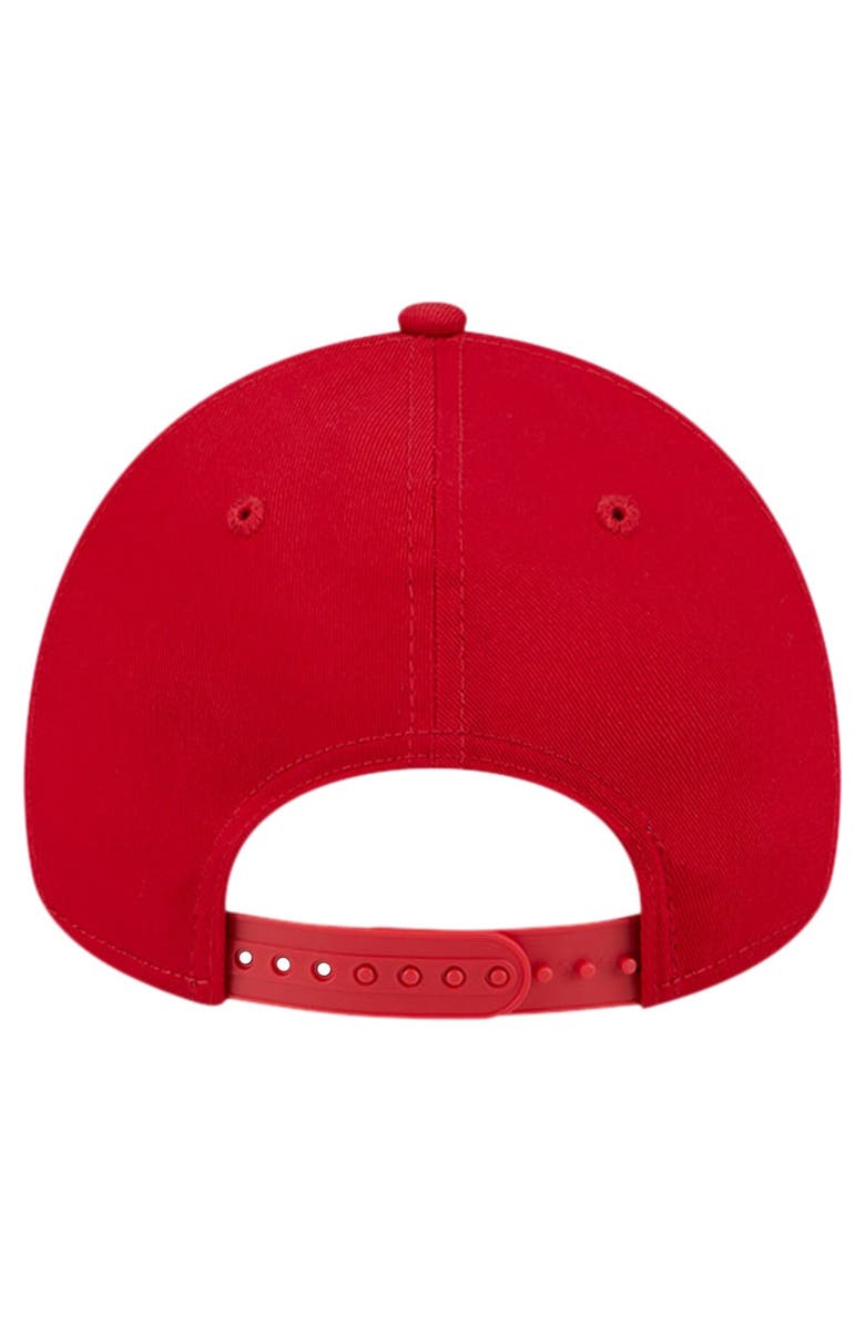 New Era Men's New Era Red St. Louis Cardinals Team Color A-Frame 9FORTY Adjustable Hat, Alternate, color, Red