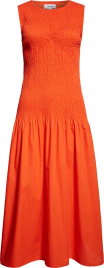 【海外限定】REISSドレス☆Annabel Drop Waist Sleeveless Dress Reiss Annabel Smocked Drop-Waist Cotton Dress | Nordstrom