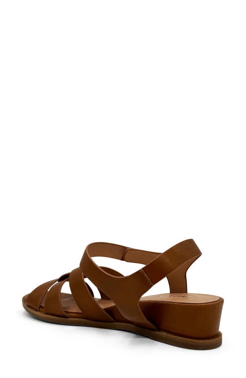 Chelsea Crew Roma Wedge Sandal In Tan Pu
