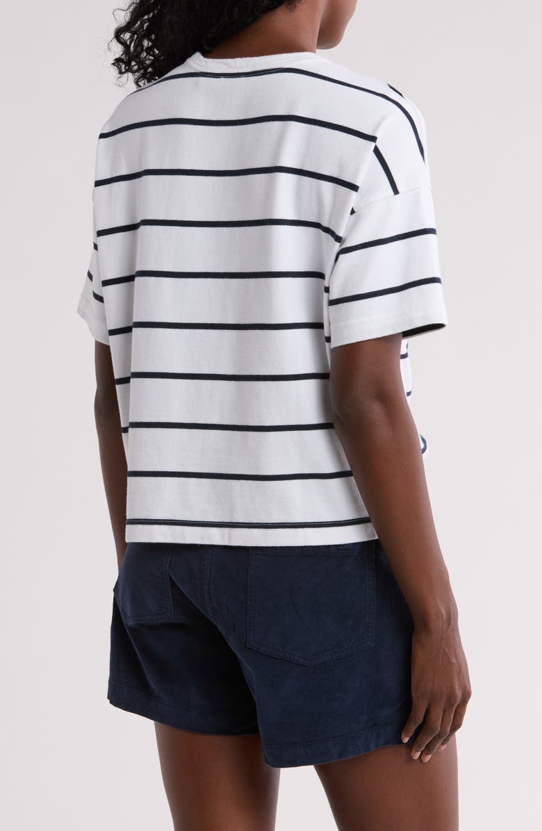 Faherty Rugby Stripe Organic Cotton T-Shirt, Alternate, color, 