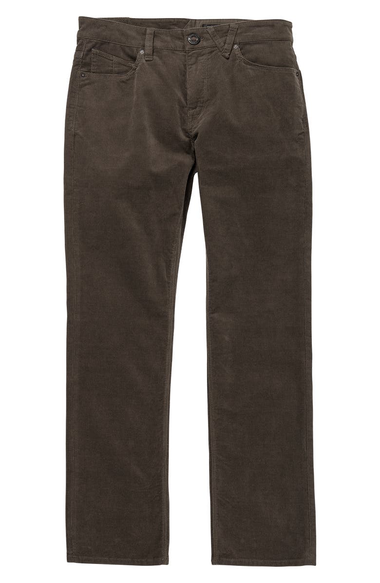 Volcom Solver Stretch Corduroy Pants, Main, color, 