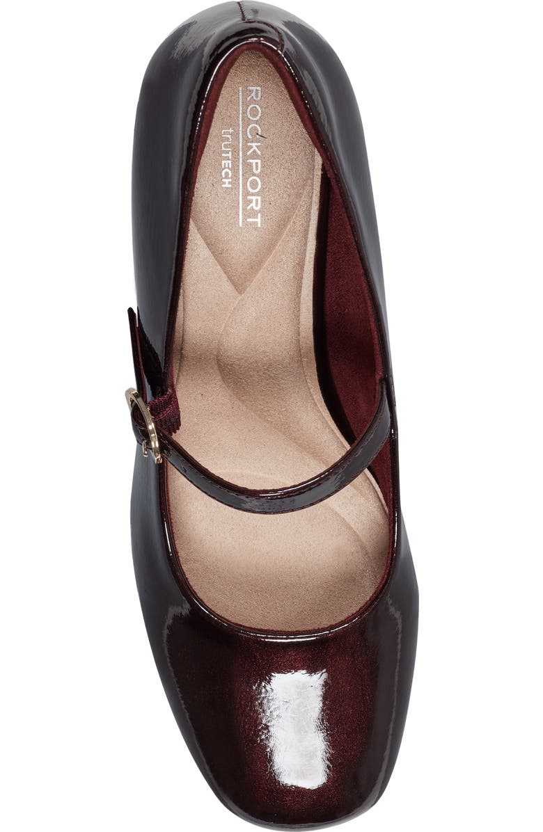 Rockport Xena Mary Jane Pump, Alternate, color, Merlot Patent