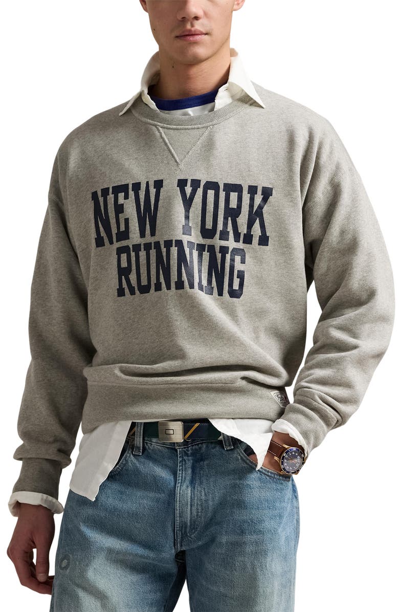 Polo Ralph Lauren New York Running Vintage Fit Graphic Sweatshirt