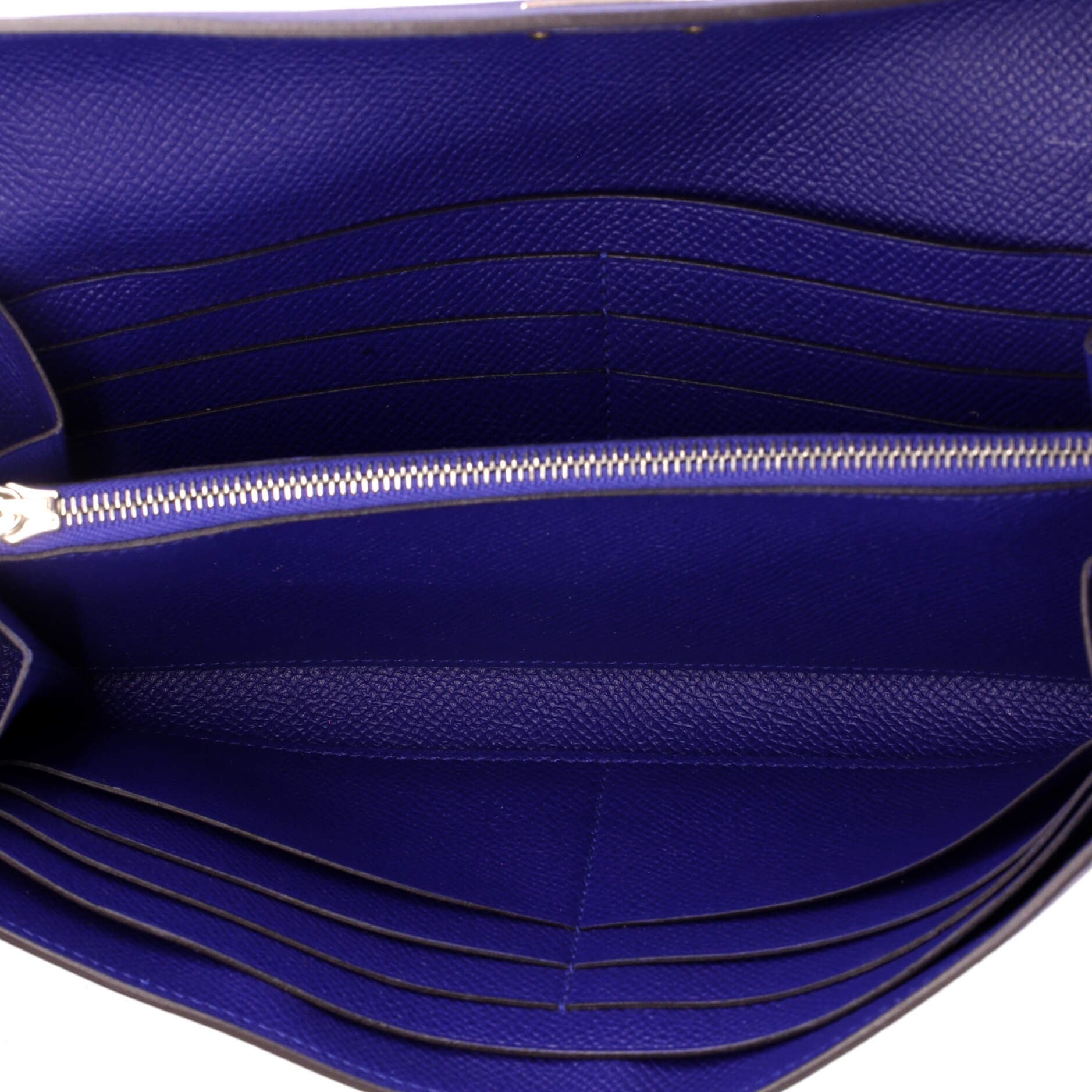 Kelly Wallet Epsom Long, Alternate, color, Blue