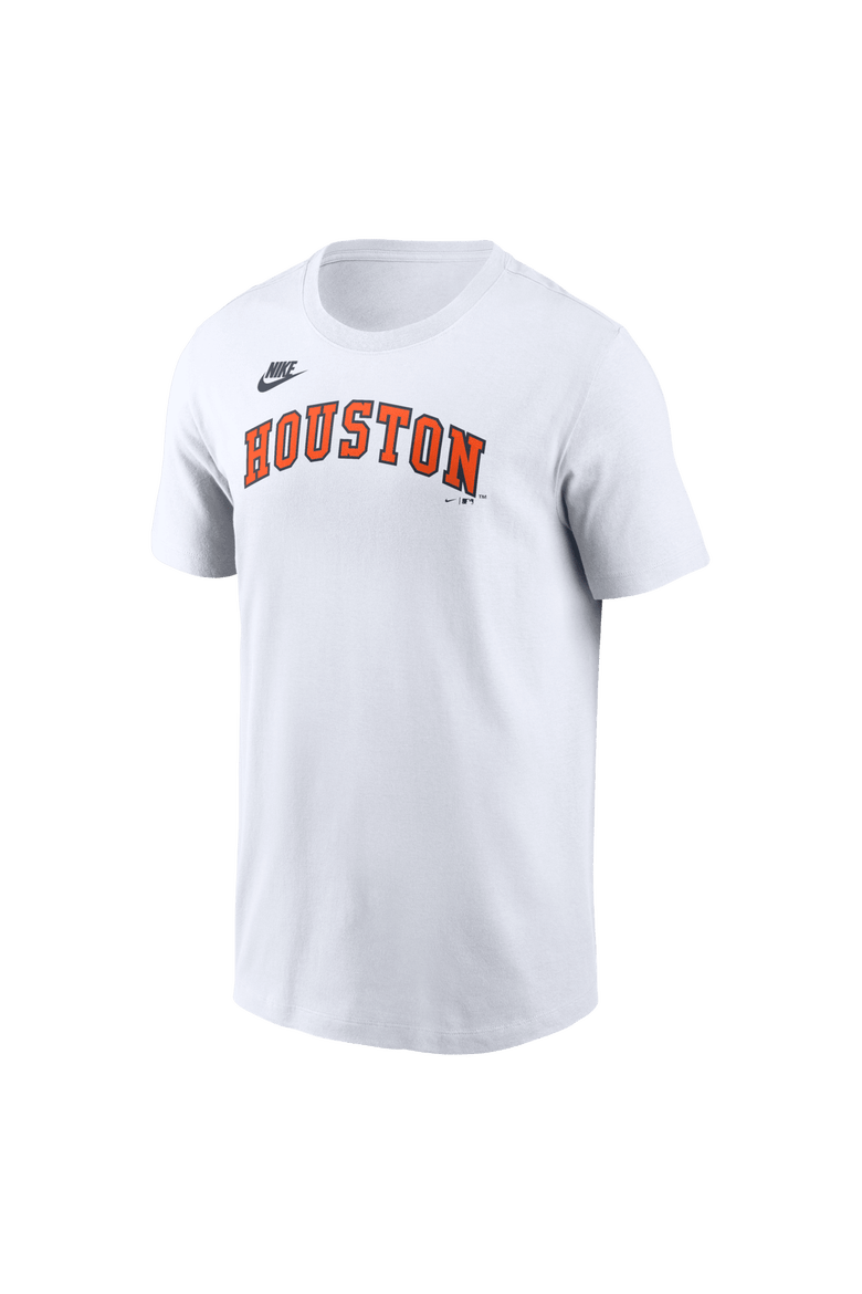 Men's Nike White Houston Astros Cooperstown Collection Wordmark T-Shirt, Alternate, color, White