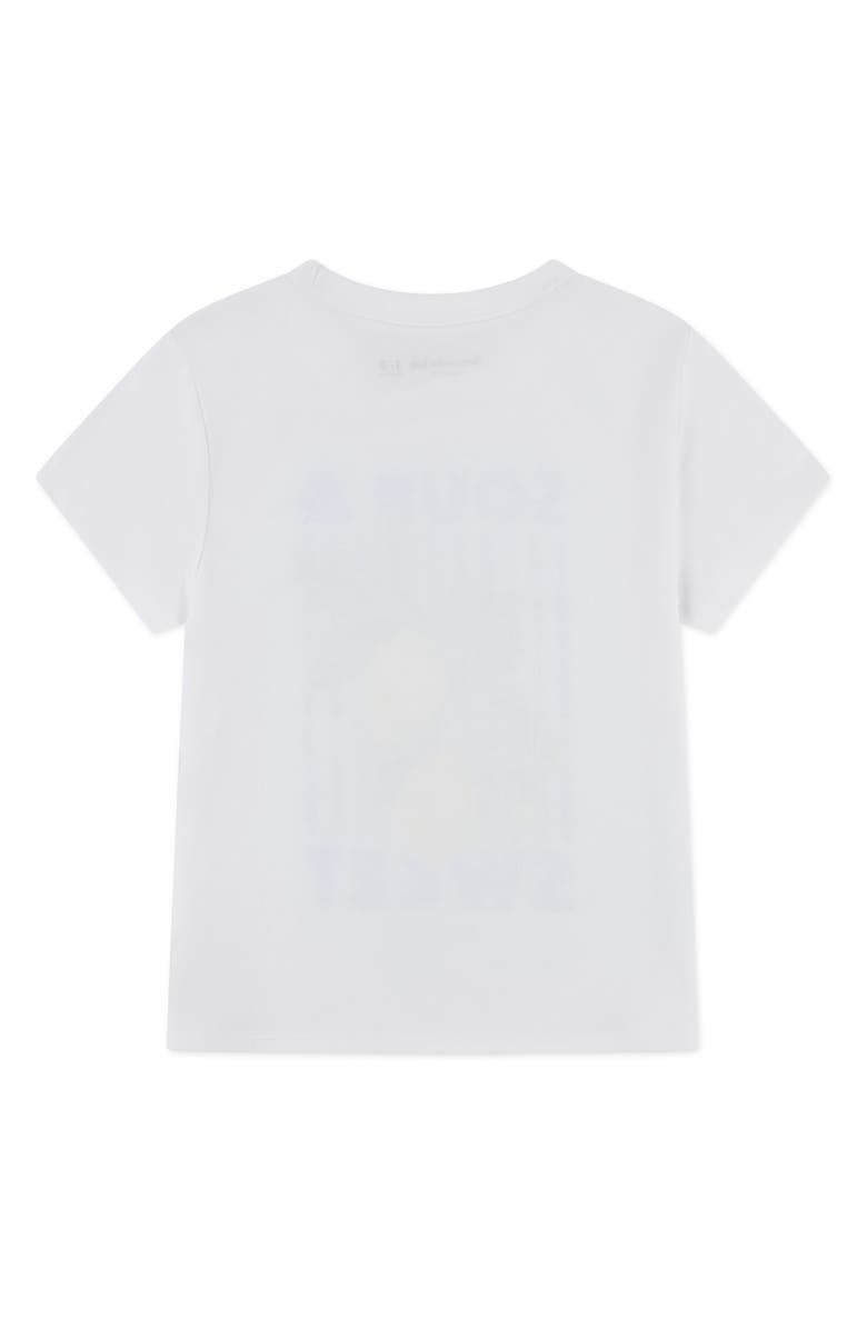 abercrombie kids Kids' Sour & Sweet Graphic Cotton Blend T-Shirt, Alternate, color, Bright White