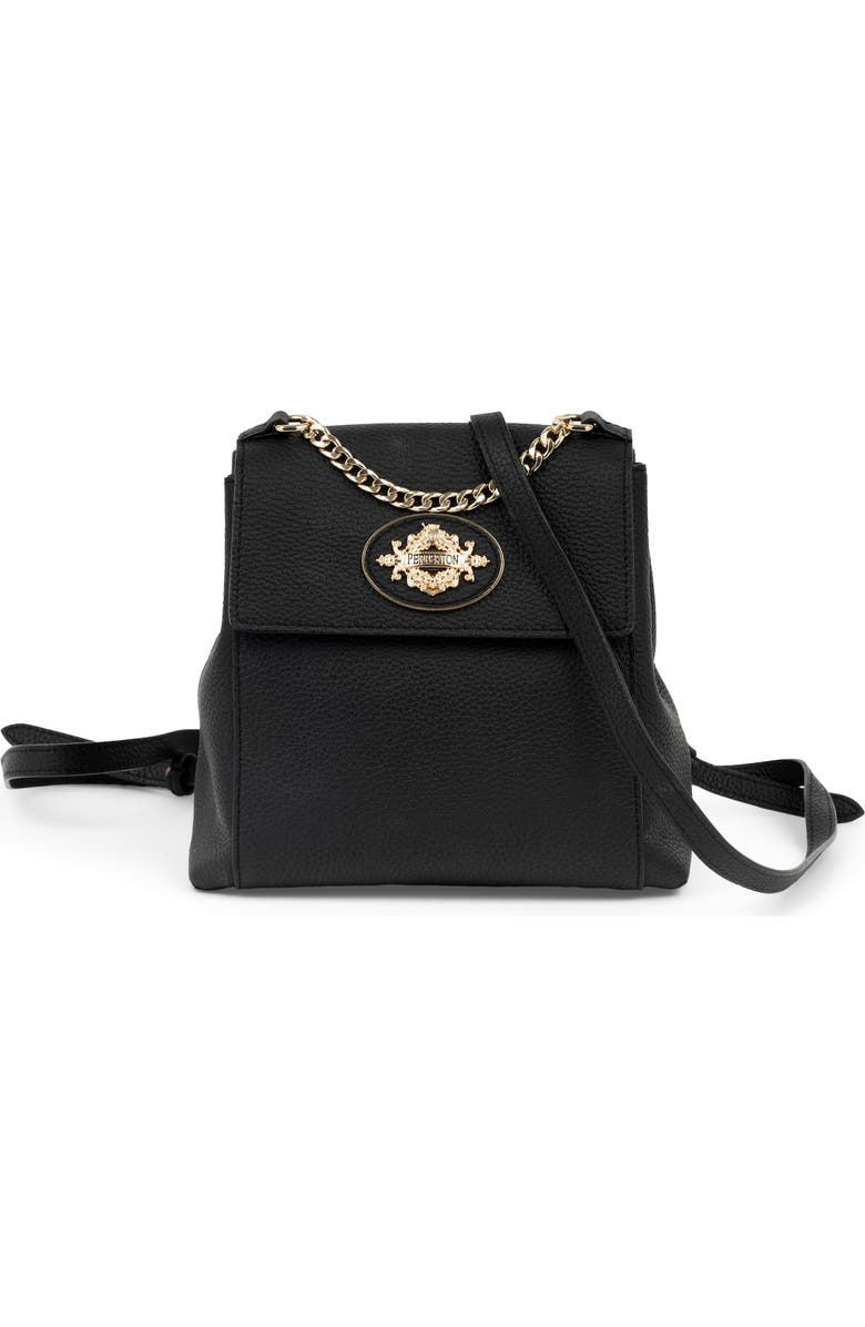 Pepperton Collection Euphrates Mini Backpack, Main, color, Onyx