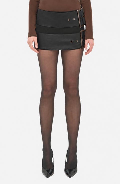 Elliott Belted Skirt