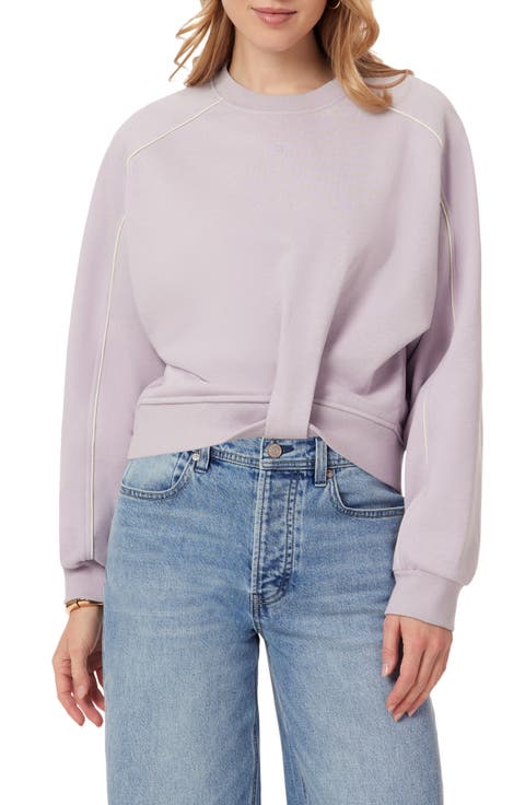 Piped Crewneck Sweatshirt