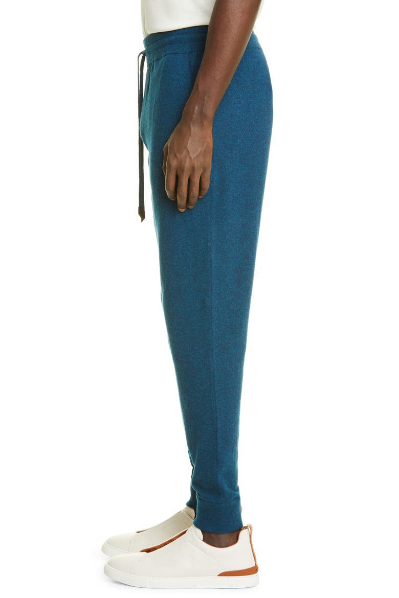 Premium Cashmere Joggers, Alternate, color, BLUE