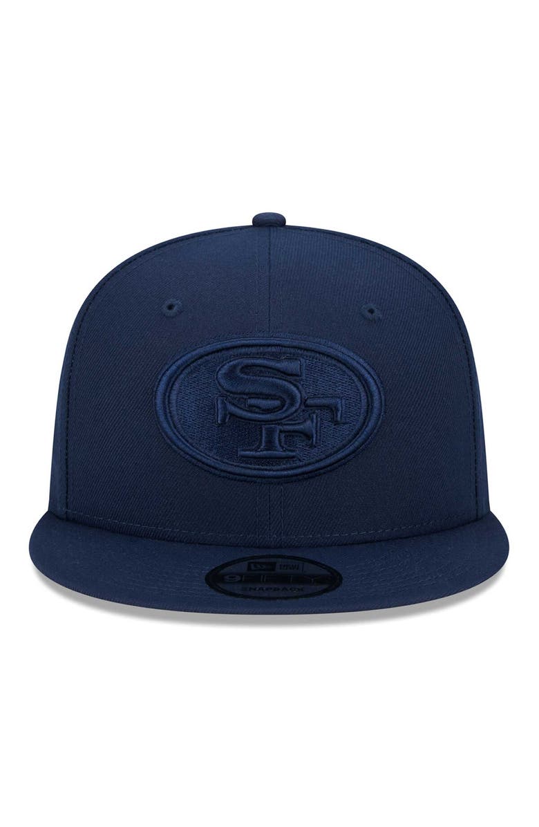 New Era Men's New Era Navy San Francisco 49ers Color Pack 9FIFTY Snapback Hat, Alternate, color, 