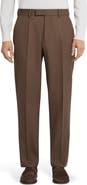 ZEGNA Cotton & Wool Trousers