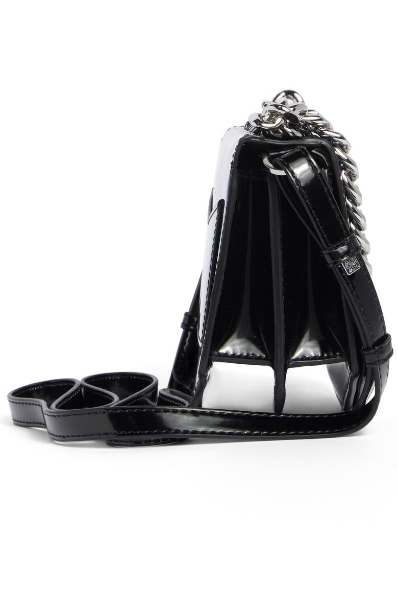 DKNY Riona Crossbody Bag, Alternate, color, Black/ Silver