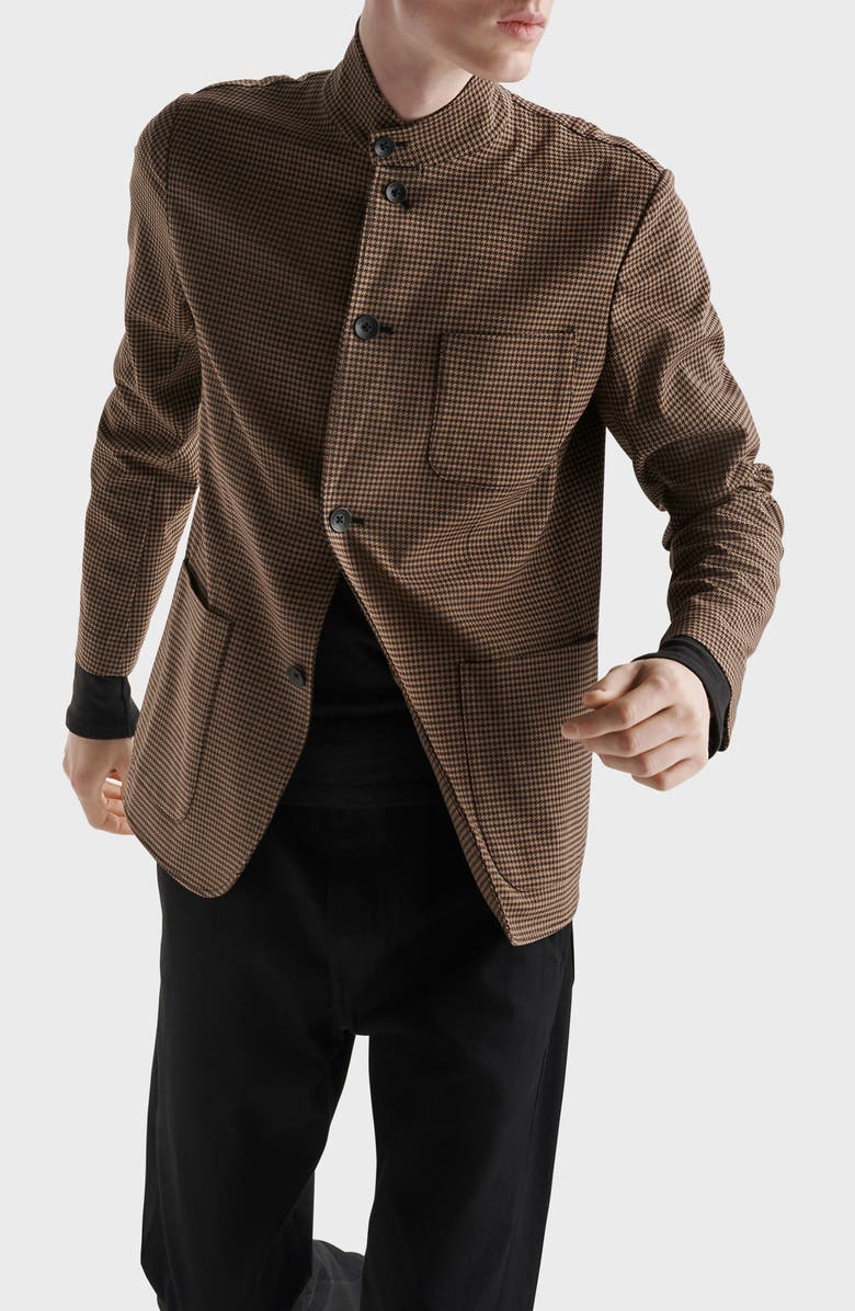 rag & bone Prospect Houndstooth Cardigan, Alternate, color, 