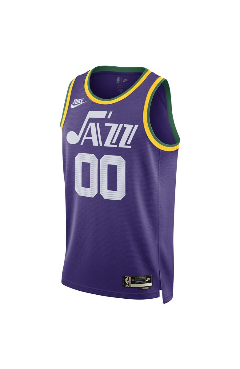 Nike Unisex Nike Jordan Clarkson Purple Utah Jazz Swingman Replica Jersey - Classic Edition, Alternate, color,