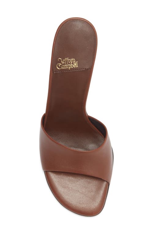 Jeffrey Campbell La-nuit Sandal In Brown