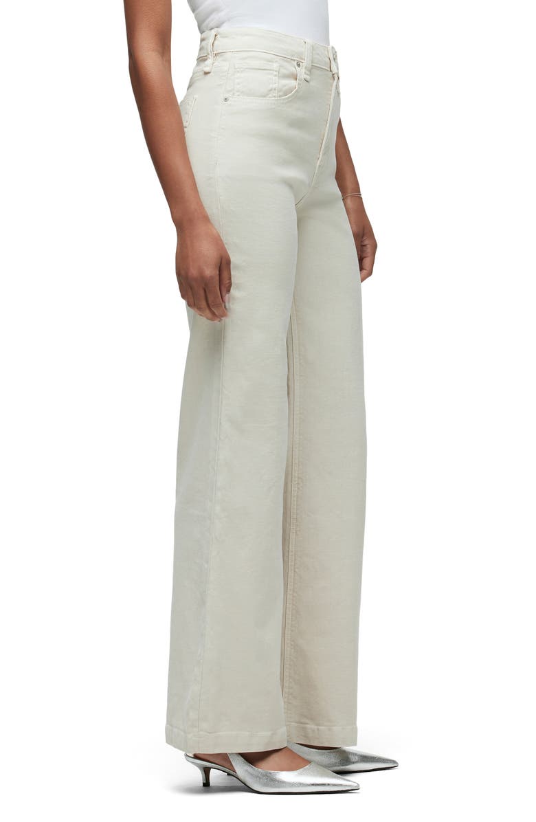 Hudson Jeans Jodie High Waist Super Wide Leg Jeans, Alternate, color, Ancient Scroll