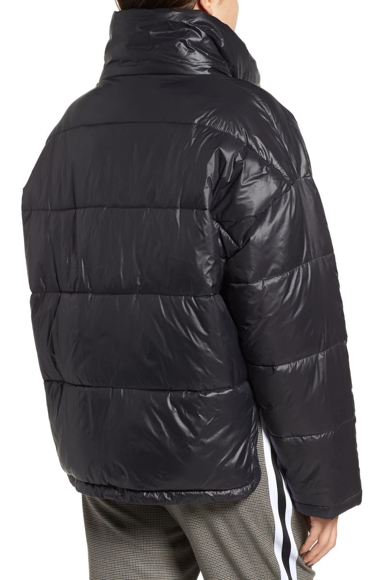 NVLT Funnel Neck Puffer Jacket, Alternate, color,