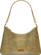 Brahmin Mod Esme Lizard Embossed Leather Shoulder Bag