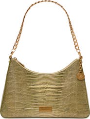 Brahmin Mod Esme Lizard Embossed Leather Shoulder Bag