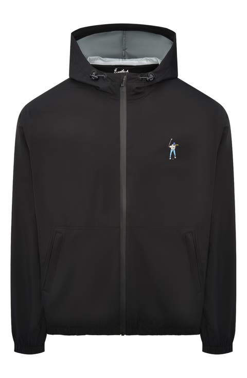 Flyweight Waterproof Hooded Rain Jacket