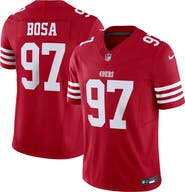 Nike Men's Nike Nick Bosa Scarlet San Francisco 49ers Vapor F.U.S.E. Limited Jersey