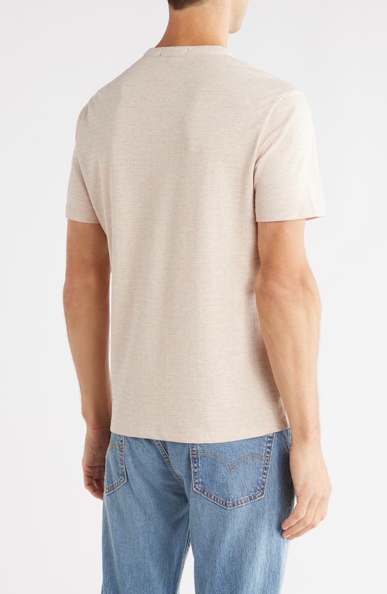 WESTZEROONE Flip Short Sleeve Henley, Alternate, color, Cream