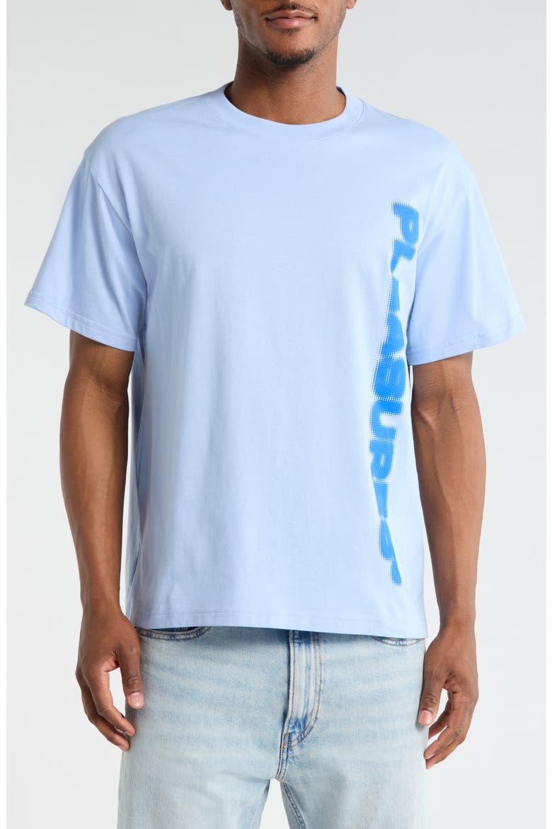 Buzzed Graphic T-Shirt, Main, color, SKY