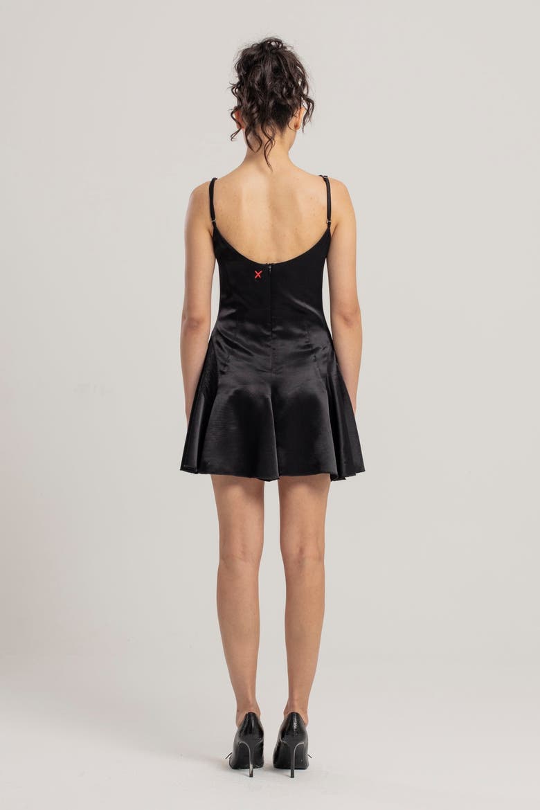 Mini Dress, Alternate, color, BLACK