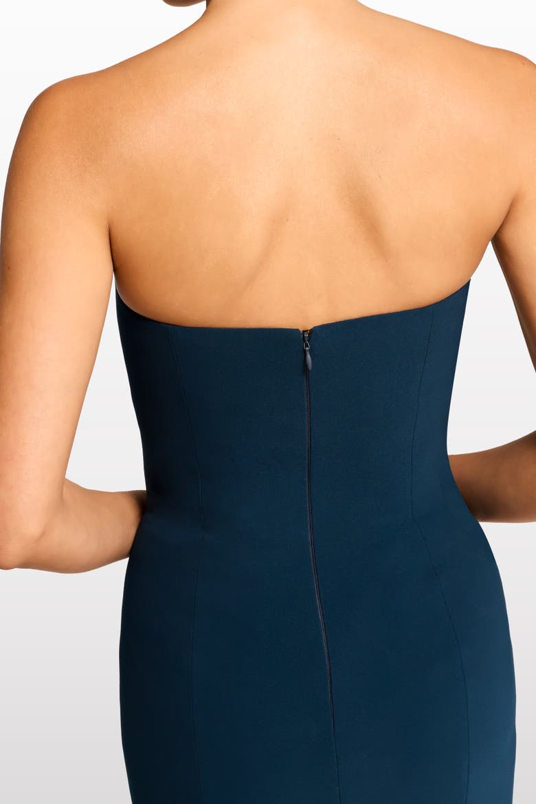 Lust Strapless Maxi Dress, Alternate, color, Blackthorne Blue