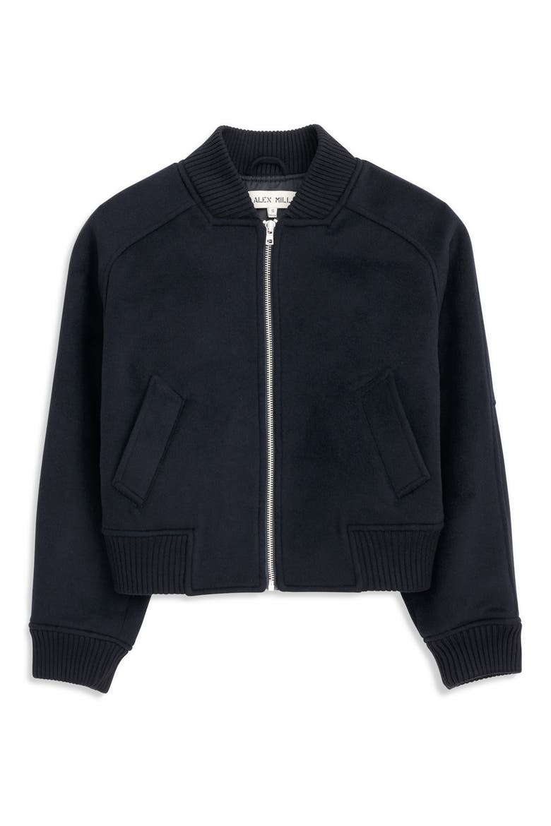 Bowery Street Wool Jacket, Alternate, color, NAVY