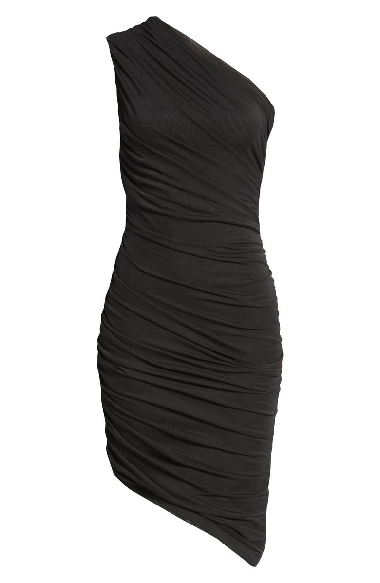 Elliatt One-Shoulder Ruched Sheath Dress, Alternate, color,