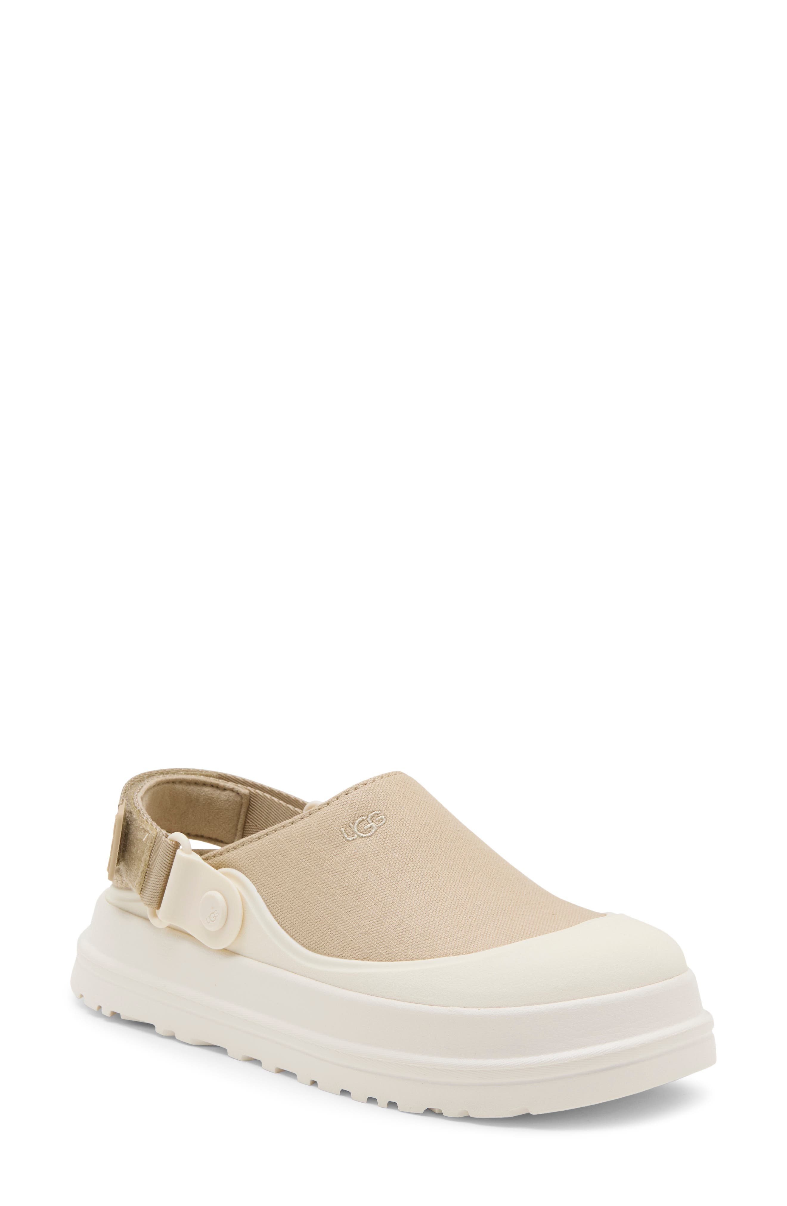 Goldenglow Canvas Clog, Main, color, MUSTARD SEED
