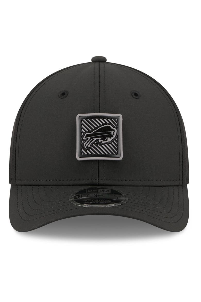 Men's New Era  Black Buffalo Bills 2026 NFL Training Camp 9FORTY Adjustable Hat, Alternate, color, Black