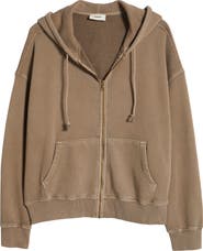 Elwood Core Oversize Terry Full Zip Hoodie