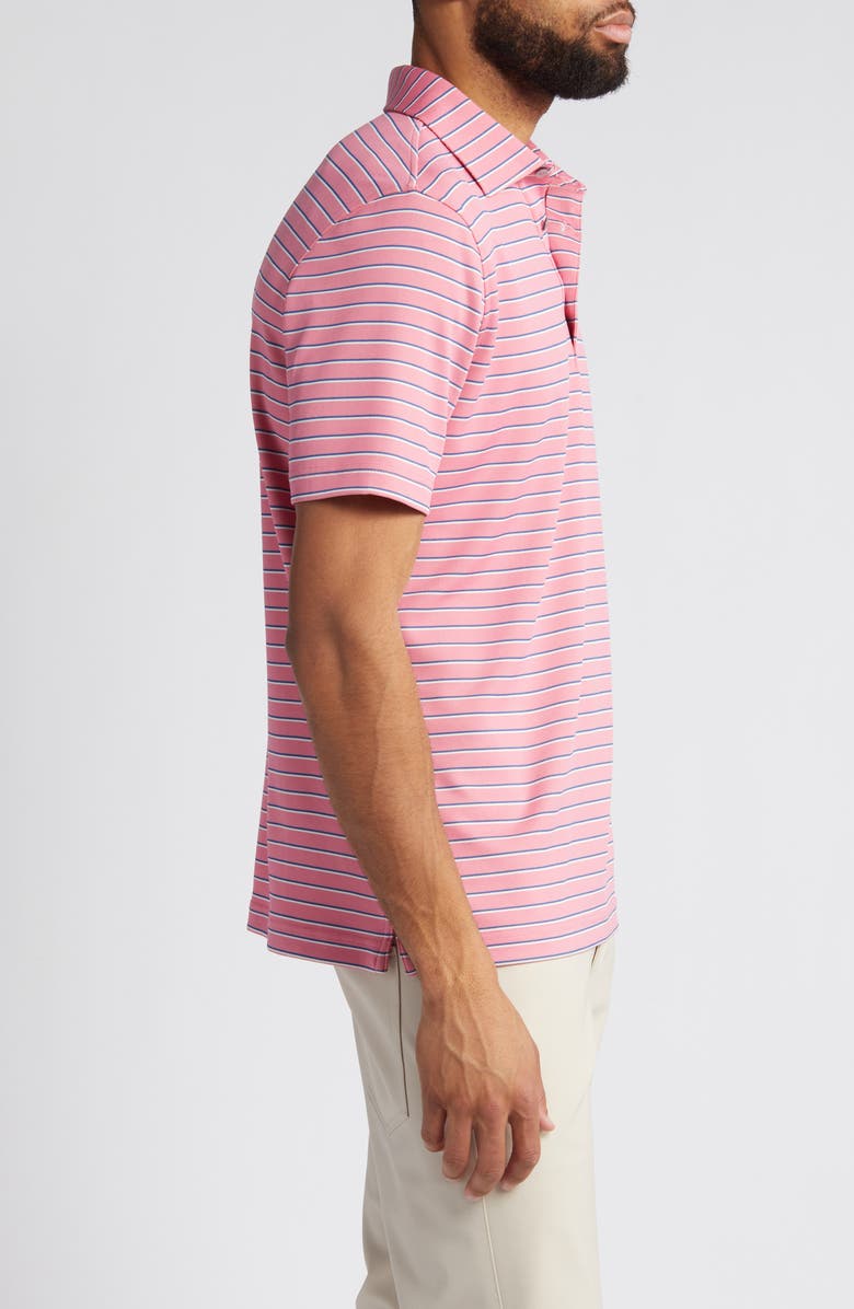 Scott Barber Shaded Stripe Technical Jersey Polo, Alternate, color, 