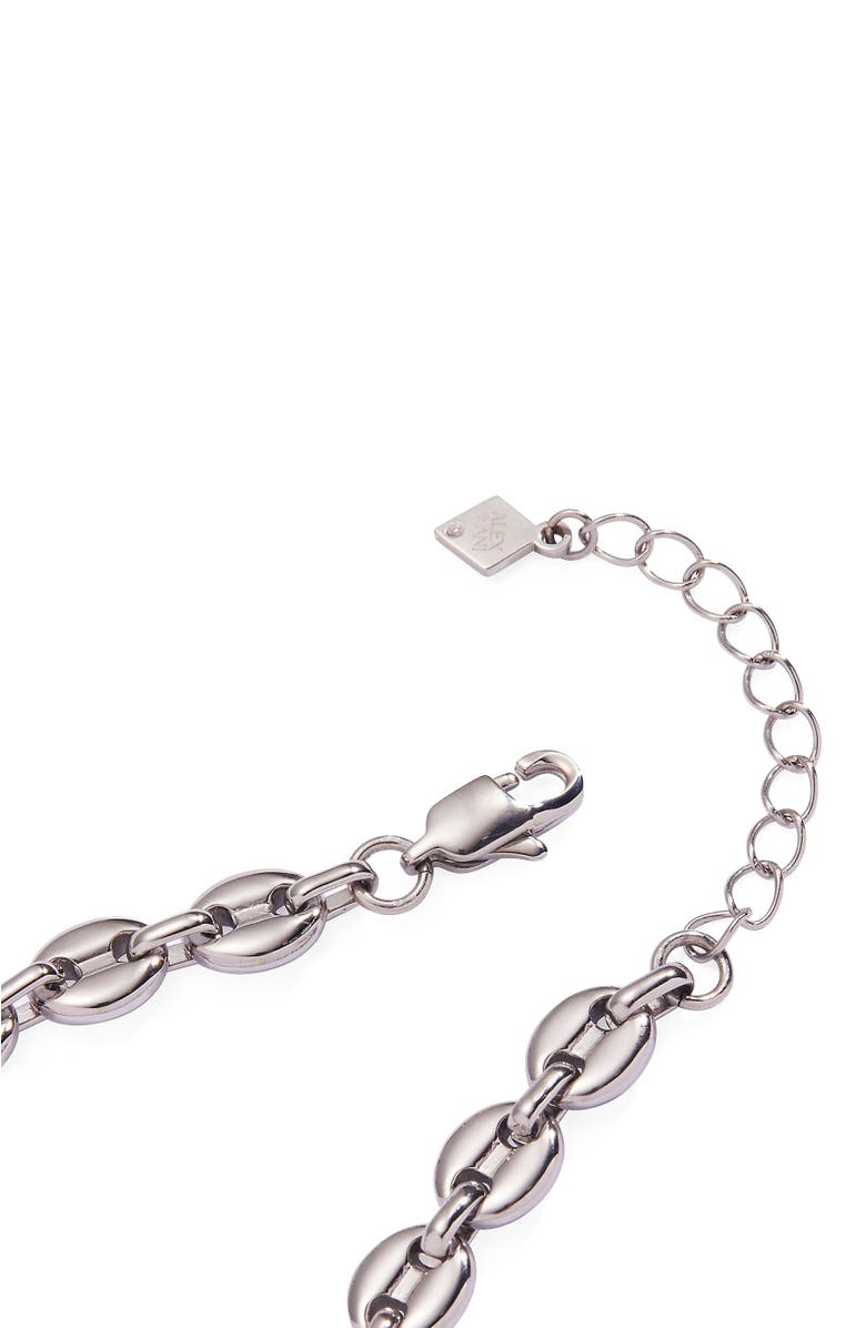 Alex and Ani Mariner Chain Bracelet, Alternate, color, Silver