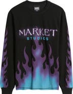 MARKET Through the Flames Thermal T-Shirt