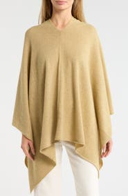 Portolano Lightweight Cowl Neck Poncho